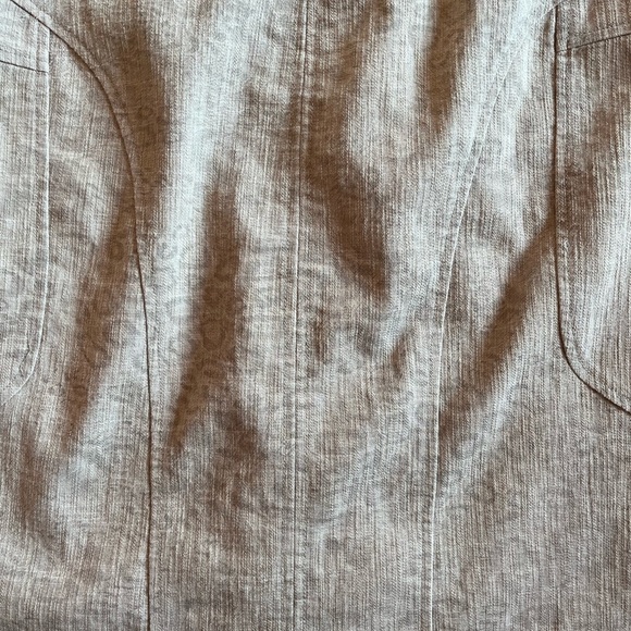 Etcetera Tan Pencil Skirt | Women's 4 - Picture 2 of 7